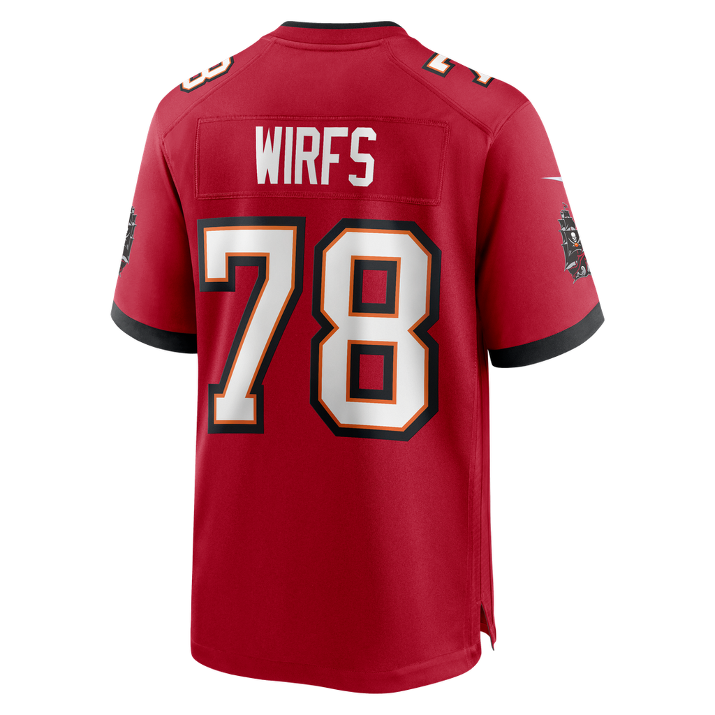 Tristan Wirfs Tampa Bay Buccaneers Game Jersey - Red