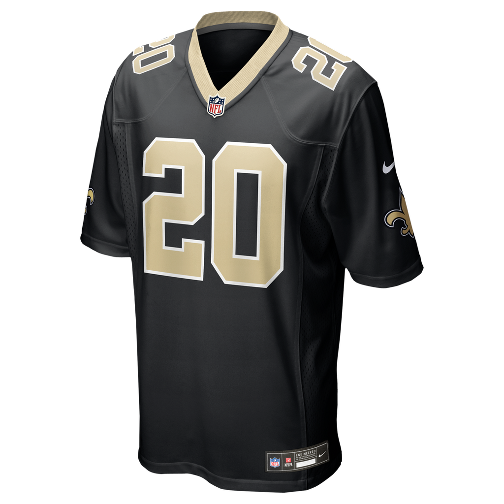 Pete Werner New Orleans Saints Game Jersey - Black