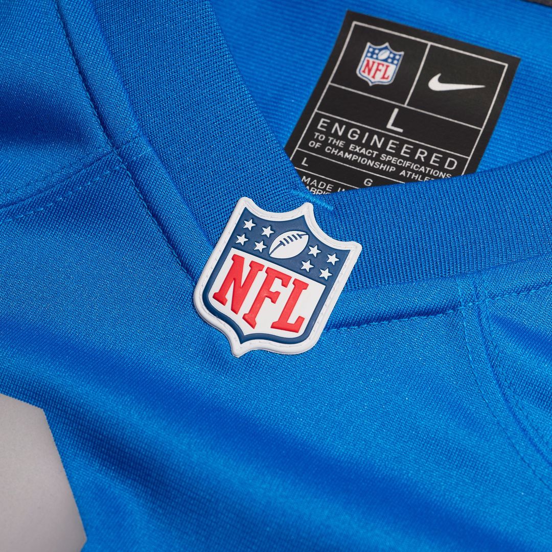Penei Sewell Detroit Lions Alternate Game Jersey - Blue