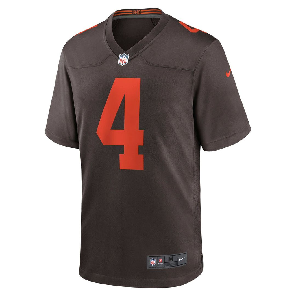 Deshaun Watson Cleveland Browns Alternate Game Jersey - White