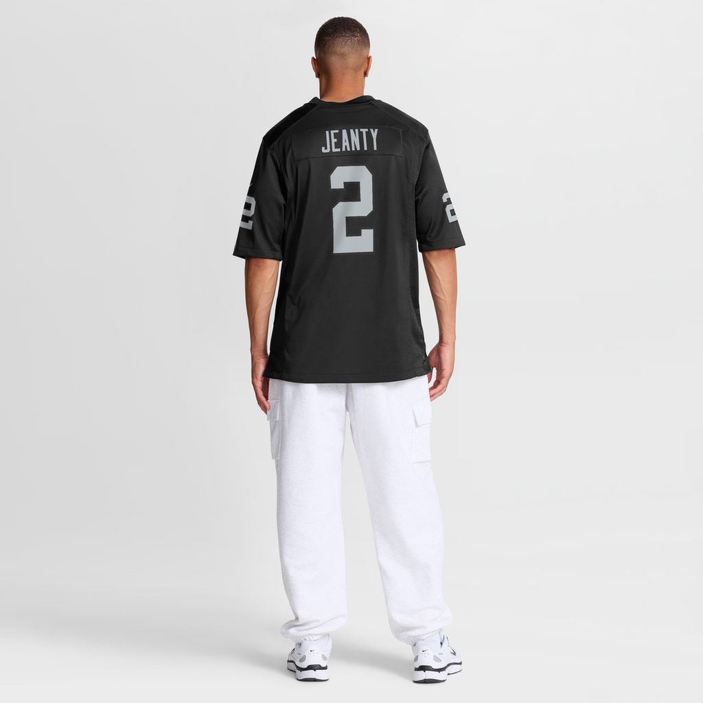 Ashton Jeanty Las Vegas Raiders Team Game Jersey - Black