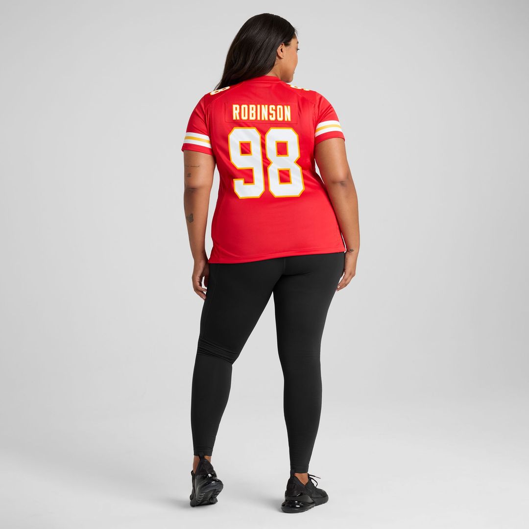 Janarius Robinson Kansas City Chiefs Women's Team Game Jersey - Red