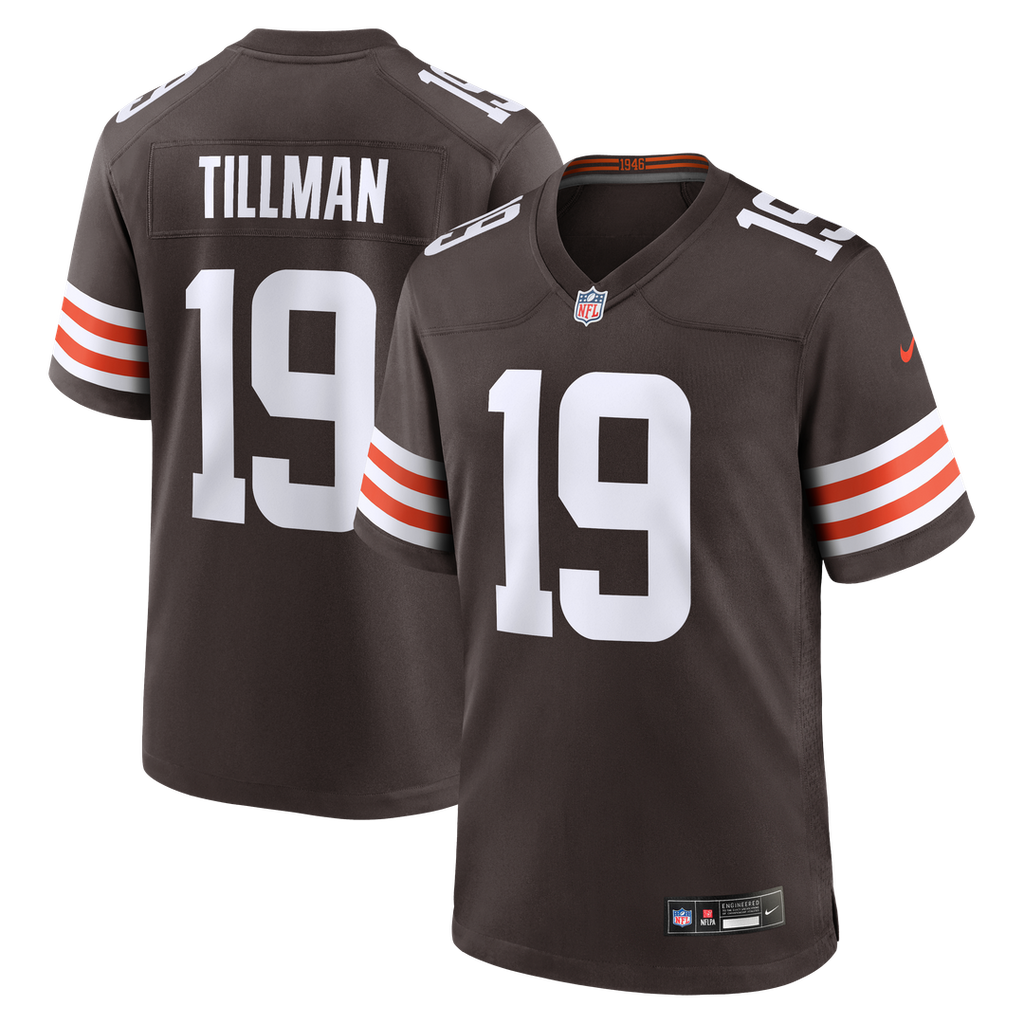 Cedric Tillman Cleveland Browns Game Jersey - Brown