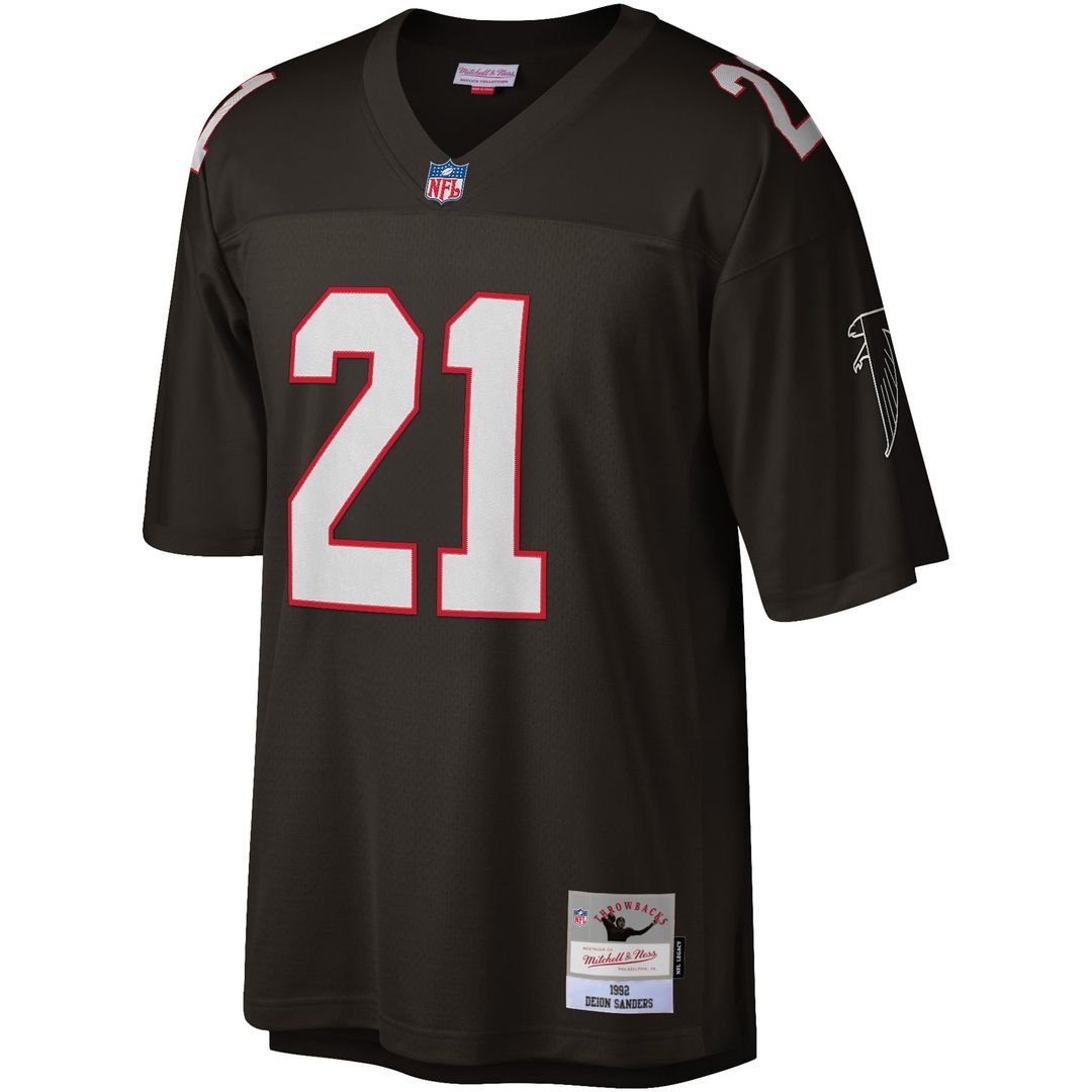 Deion Sanders Atlanta Falcons Mitchell & Ness Legacy Replica Jersey - White