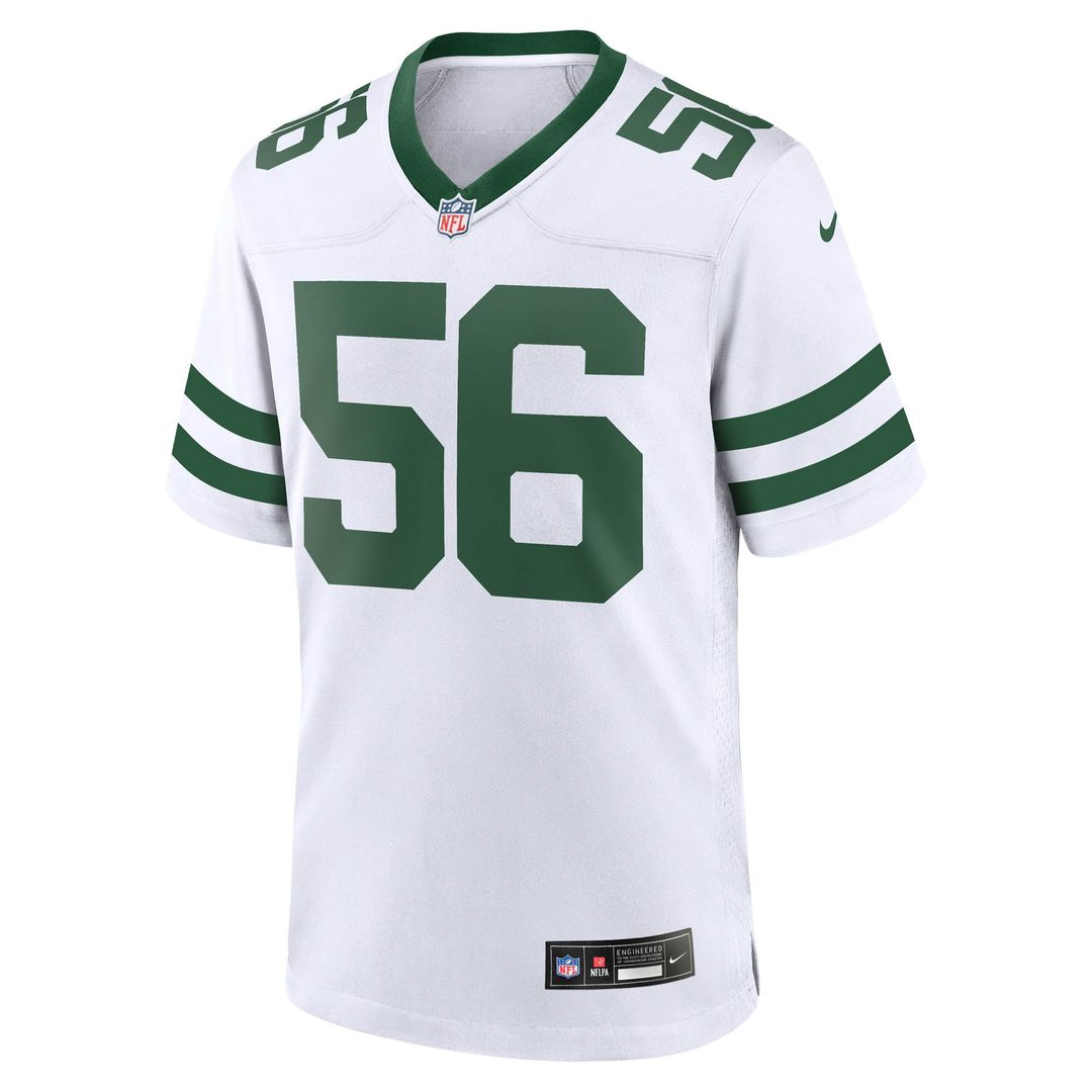 Quincy Williams New York Jets Game Jersey - Legacy White