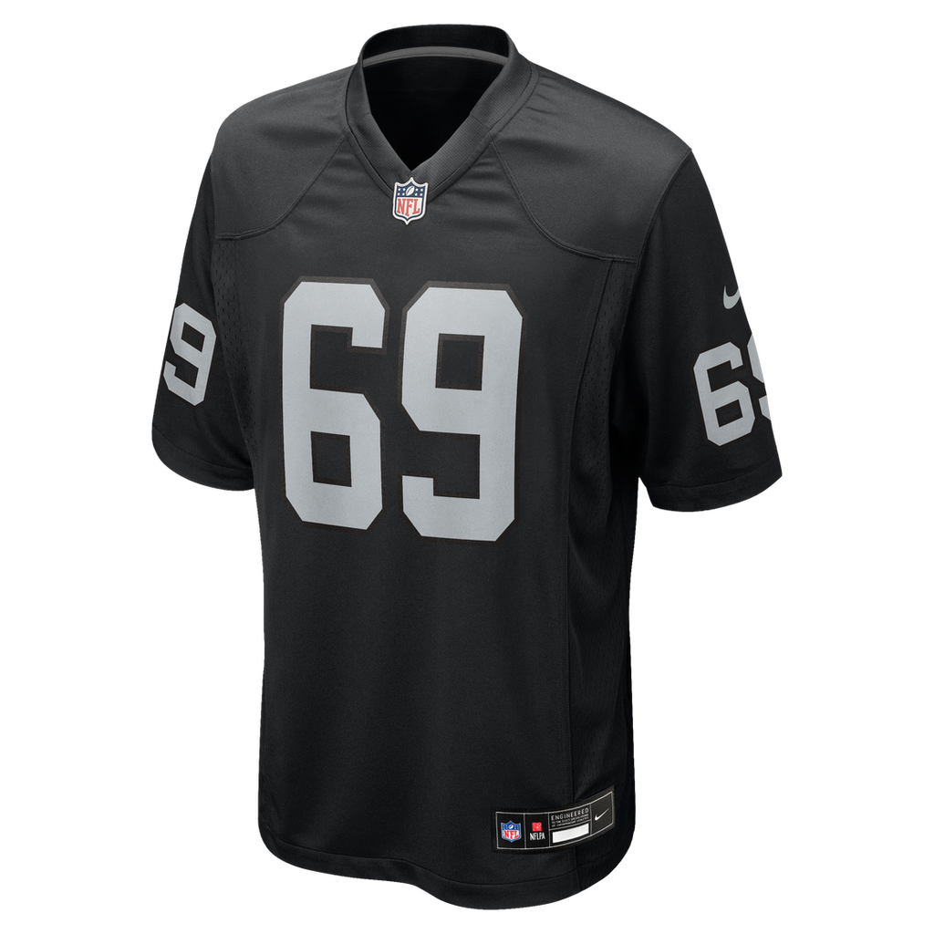 Adam Butler Las Vegas Raiders Team Game Jersey - Black