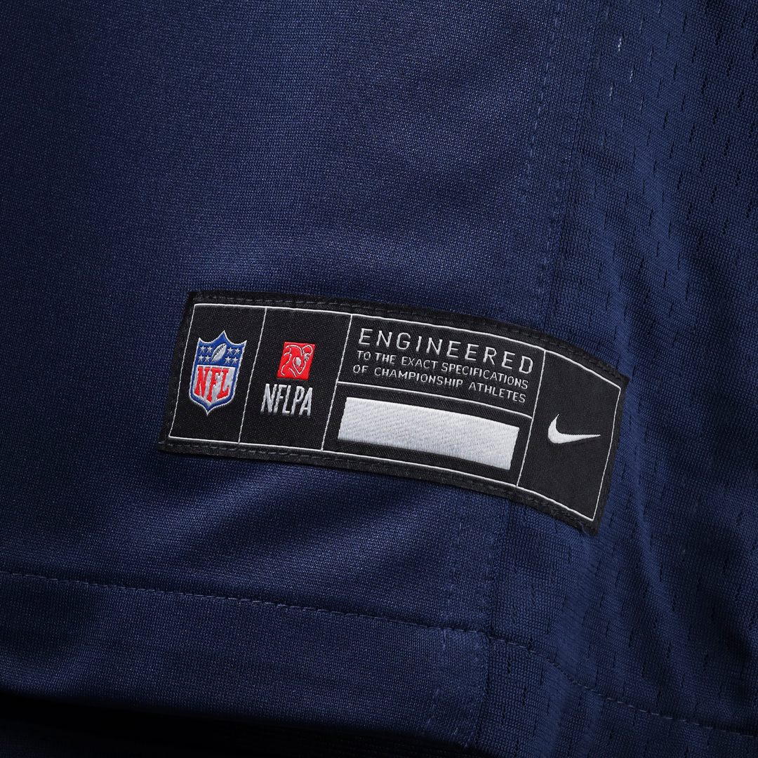 Grey Zabel Seattle Seahawks Team Game Jersey - College Navy