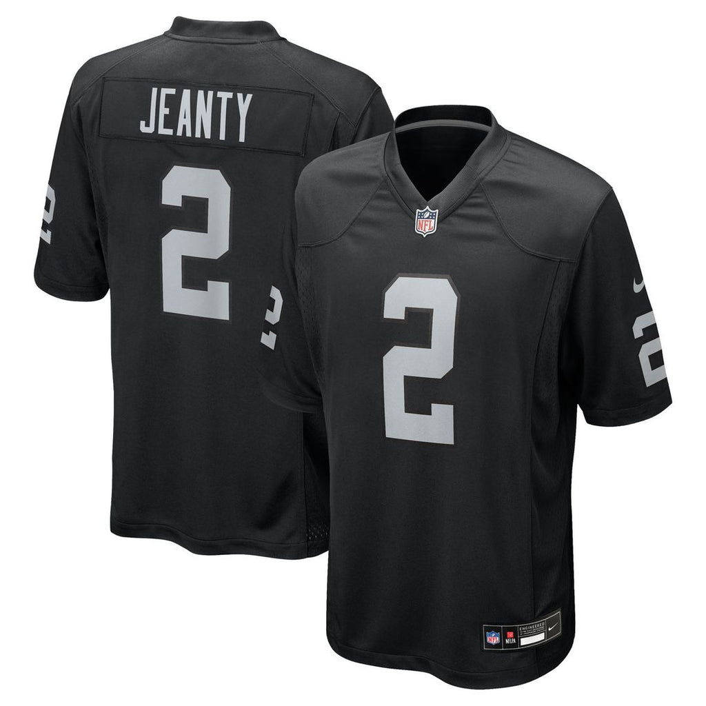 Ashton Jeanty Las Vegas Raiders Team Game Jersey - Black