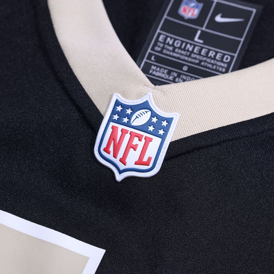 Khristian Boyd New Orleans Saints Game Jersey - Black