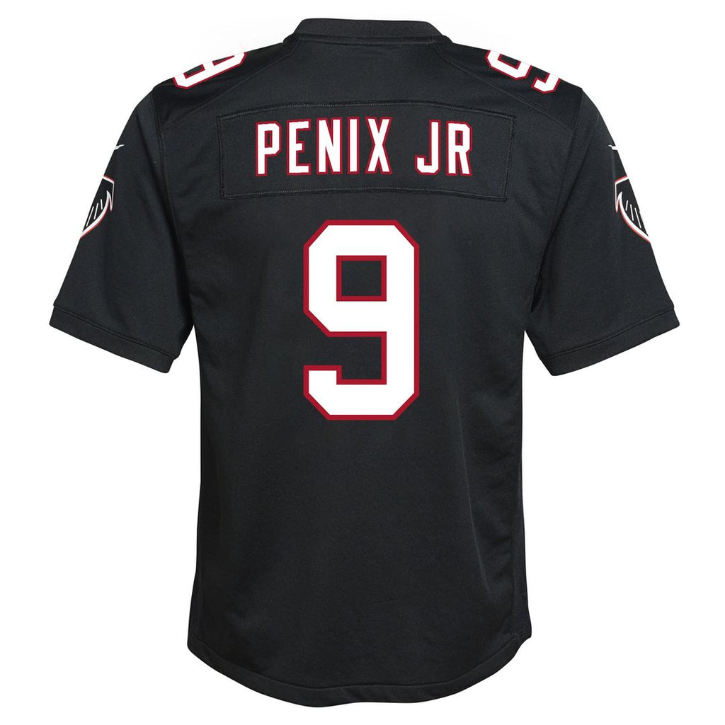 Michael Penix Jr. Atlanta Falcons Youth Alternate Game Jersey - Black