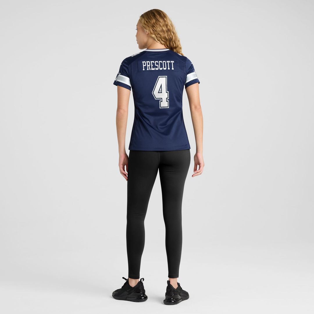 Dak Prescott Dallas Cowboys Women's Alternate Game Jersey - White