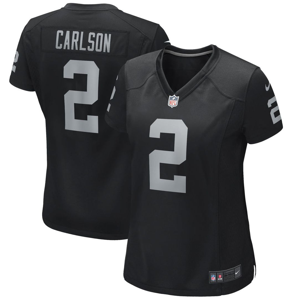 Daniel Carlson Las Vegas Raiders Women's Player Game Jersey - Black