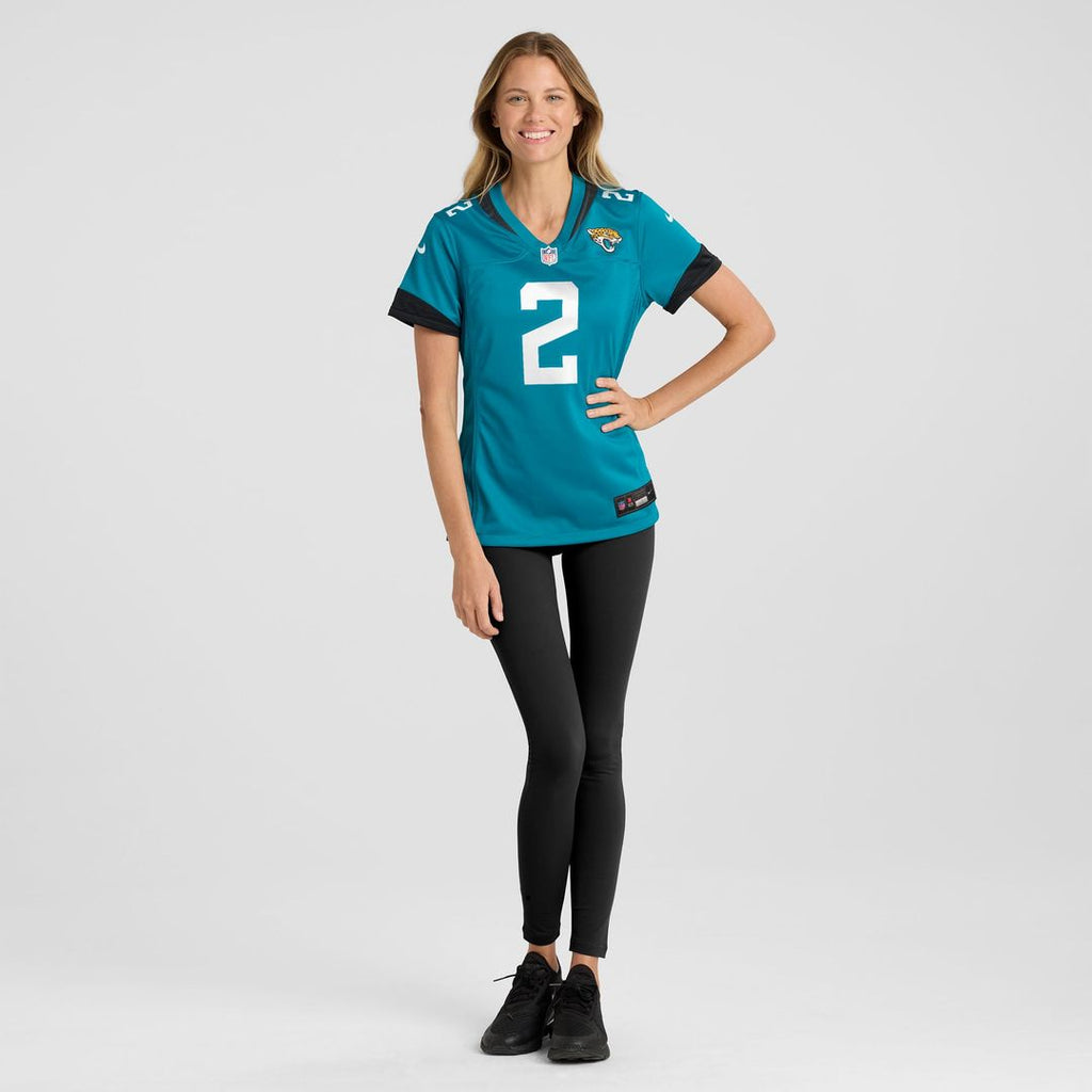 Jourdan Lewis Jacksonville Jaguars Women's Team Game Jersey - Teal
