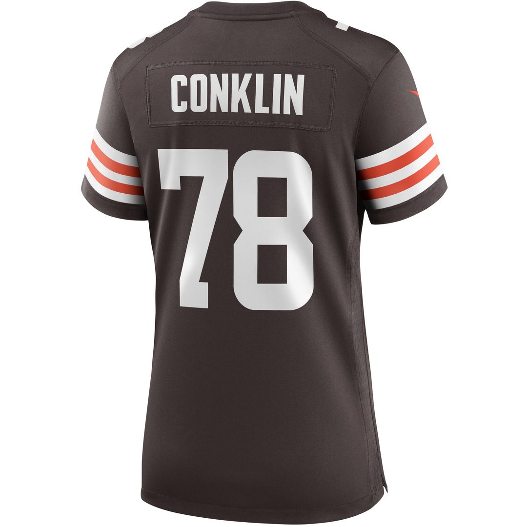 Jack Conklin Cleveland Browns Women's Player Game Jersey - Brown