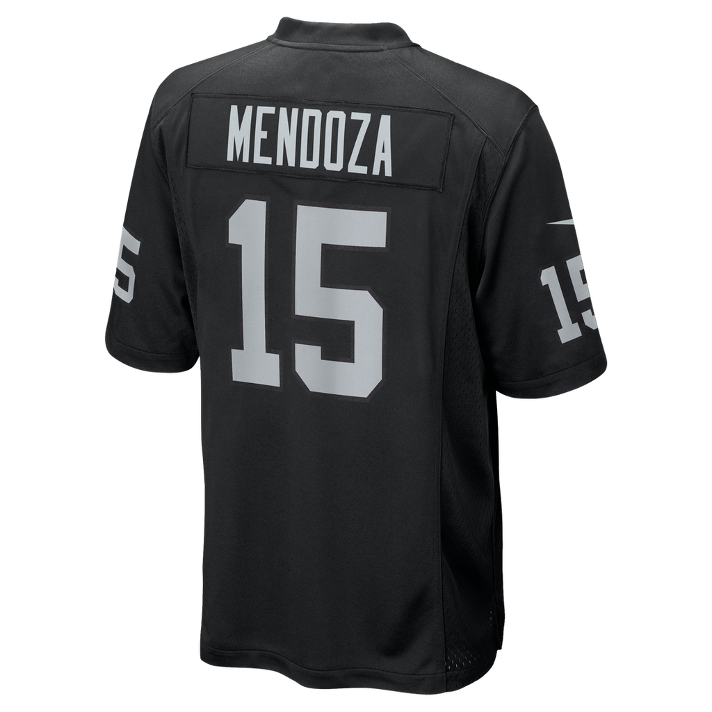 Fernando Mendoza Las Vegas Raiders 2026 Draft First Round Pick No. 1 Team Game Jersey - Black