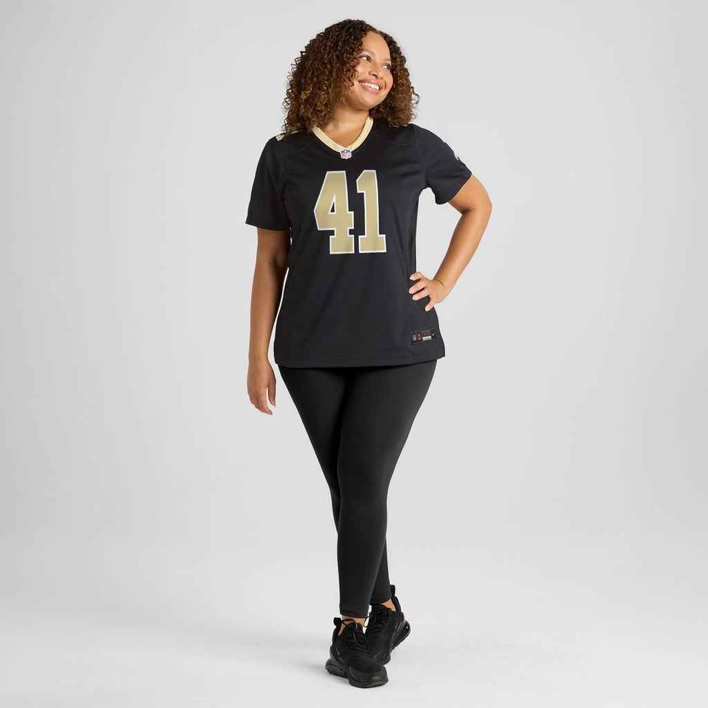 Alvin Kamara New Orleans Saints Women's Game Jersey - Black