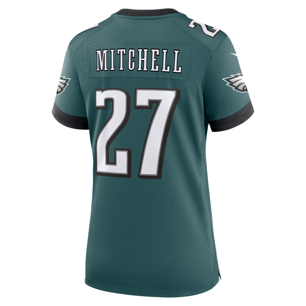 Quinyon Mitchell Philadelphia Eagles Women's Team Game Jersey - Midnight Green