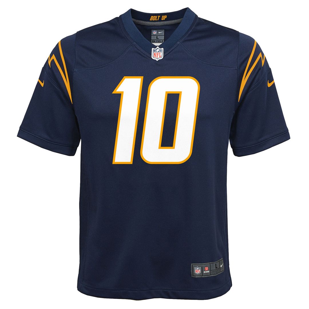Justin Herbert Los Angeles Chargers Youth Game Jersey - Navy