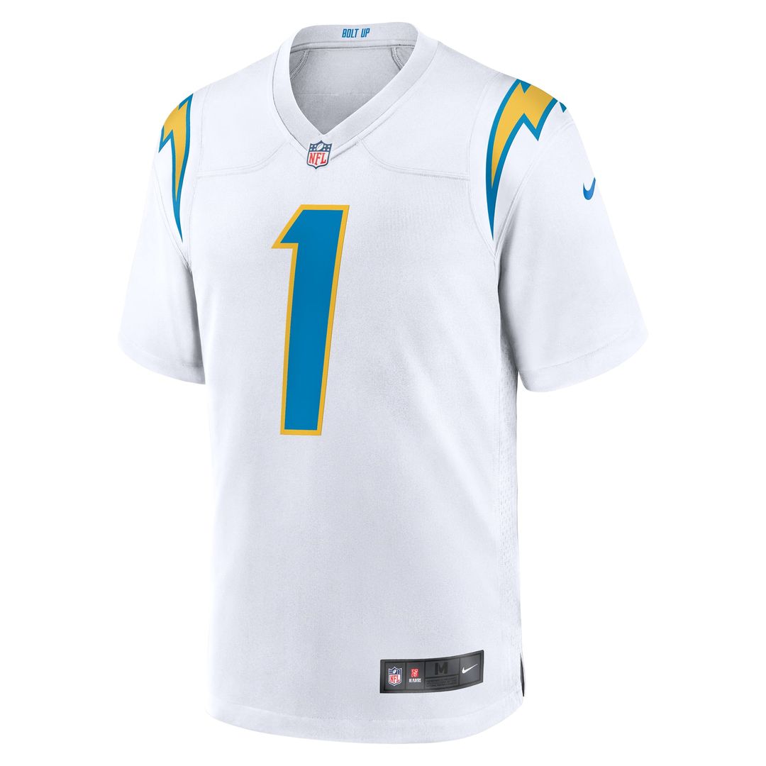 Quentin Johnston Los Angeles Chargers Away Game Jersey - White