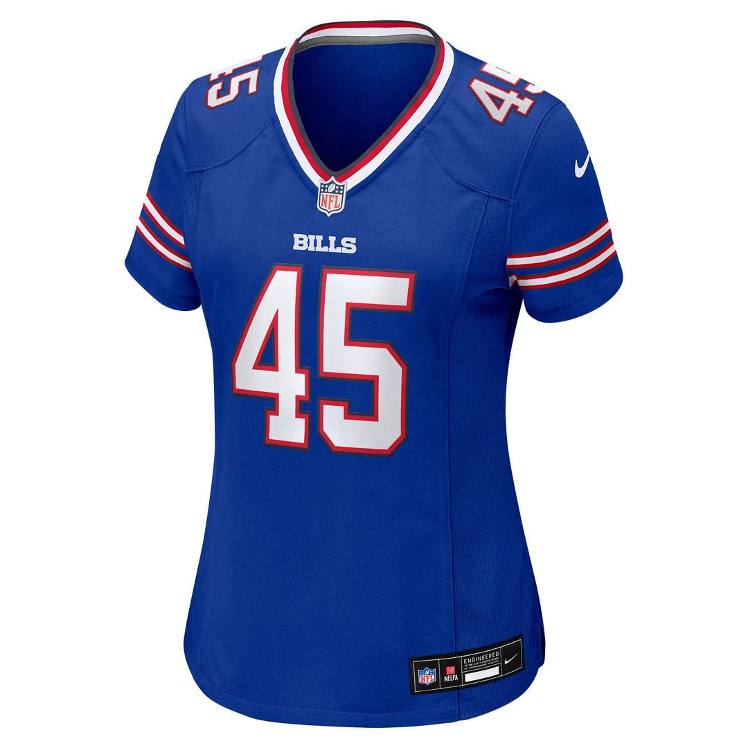 Shaq Thompson Buffalo Bills Women's Team Game Jersey - Royal
