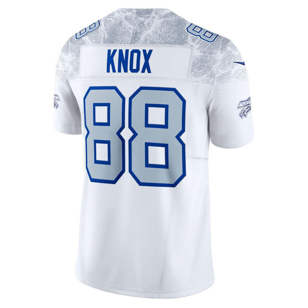 Dawson Knox Buffalo Bills 2025 Rivalries Collection Stitched Limited Jersey - White