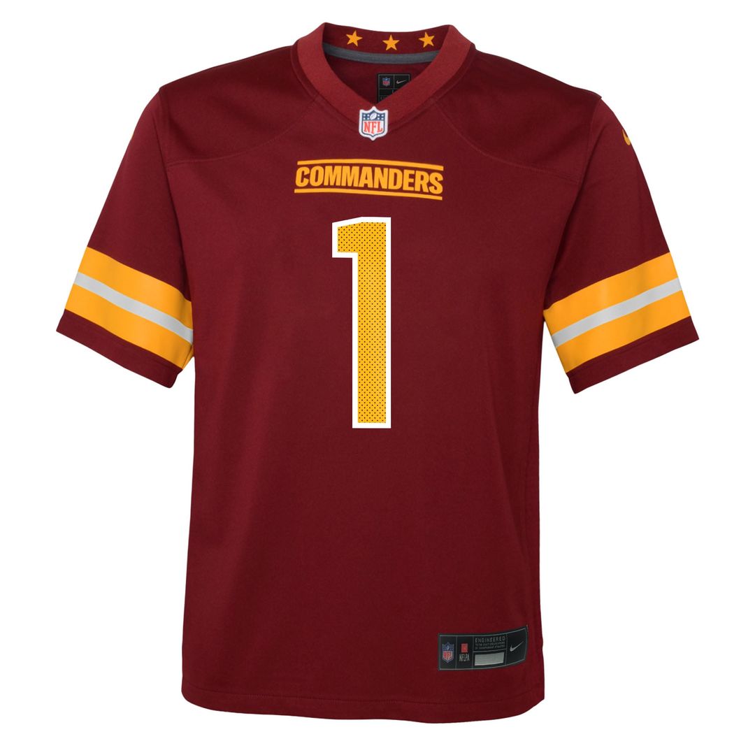 Deebo Samuel Sr Washington Commanders Youth Team Game Jersey - Burgundy
