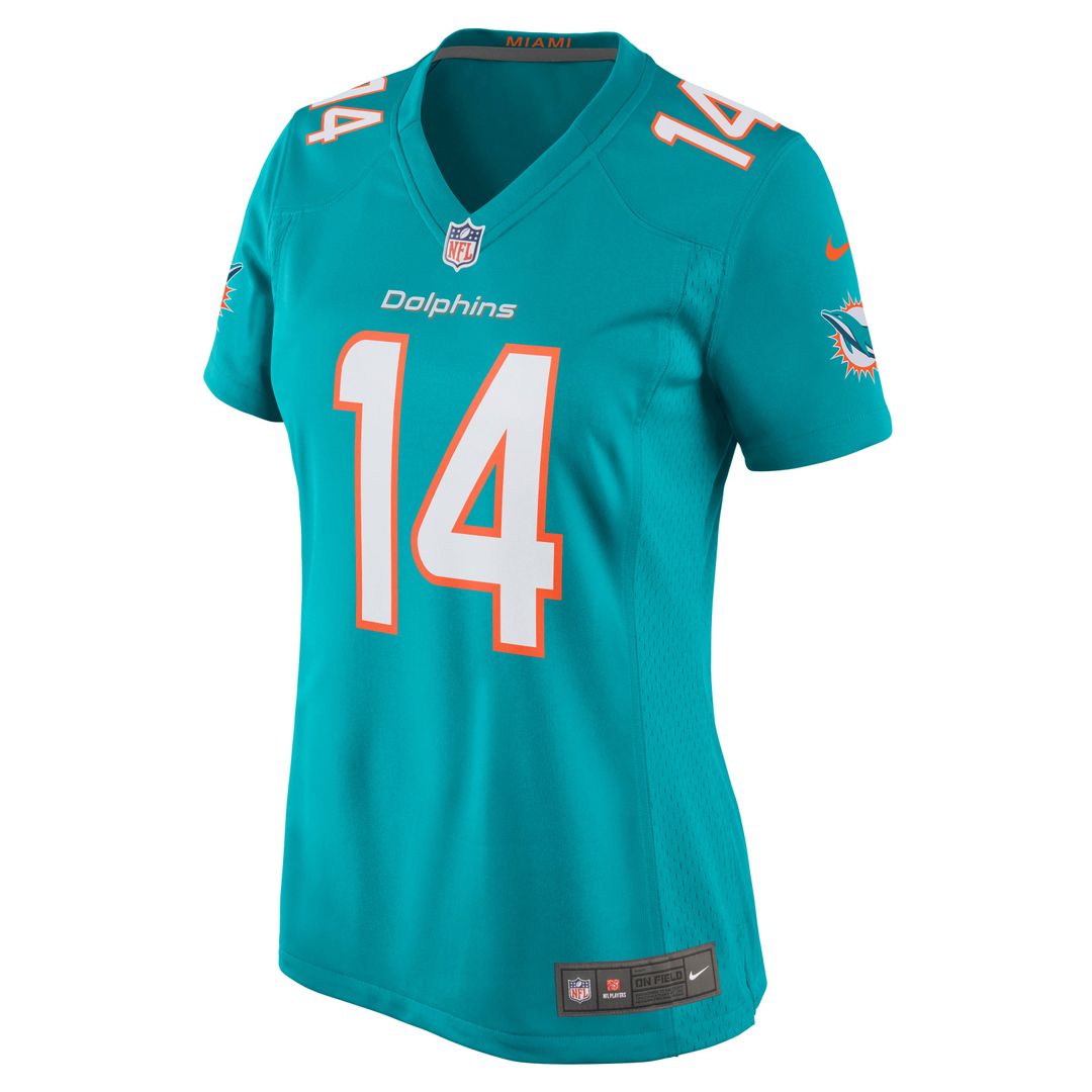 Ryan Fitzpatrick Miami Dolphins Women's Game Jersey - Aqua