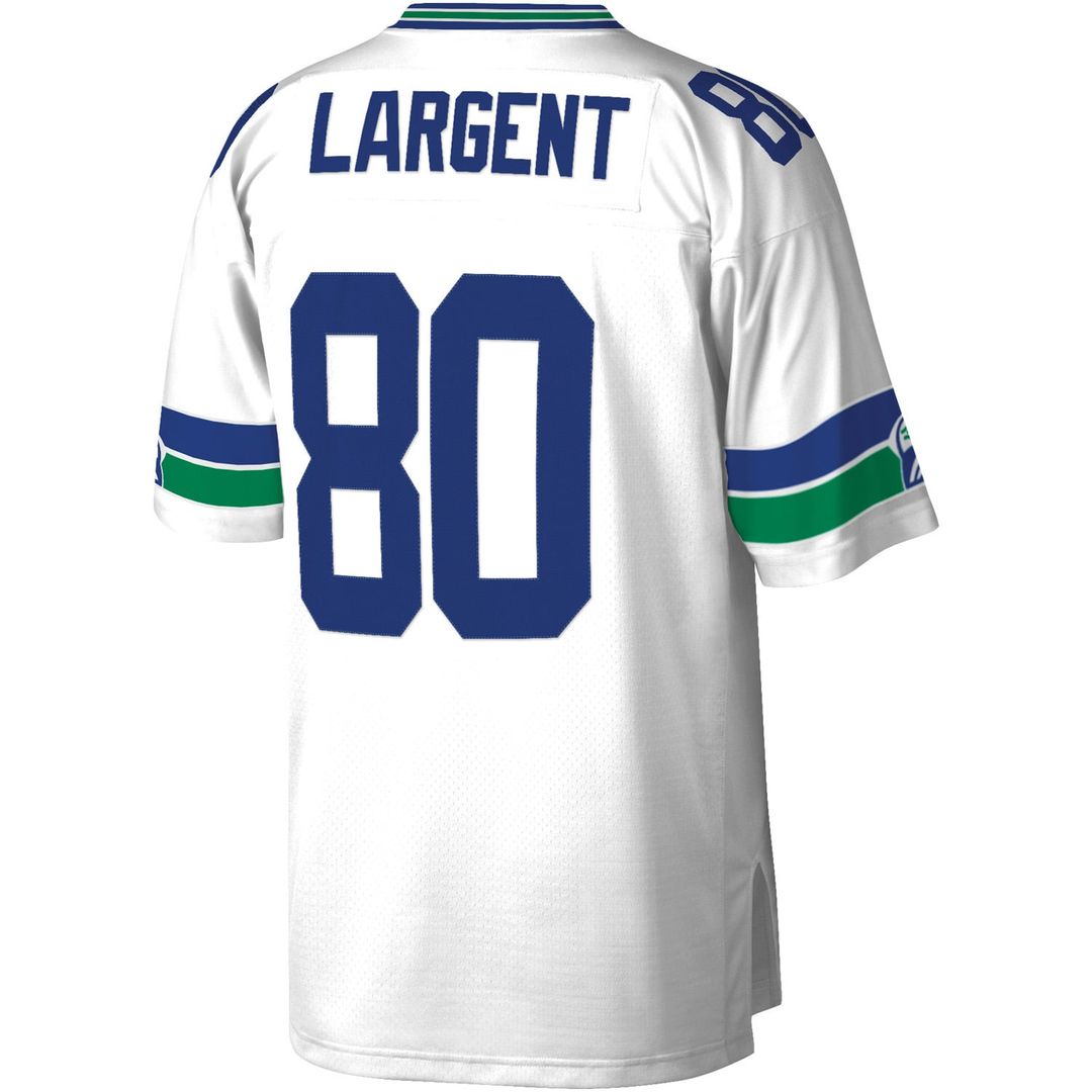 Steve Largent Seattle Seahawks Mitchell & Ness Legacy Replica Jersey - White