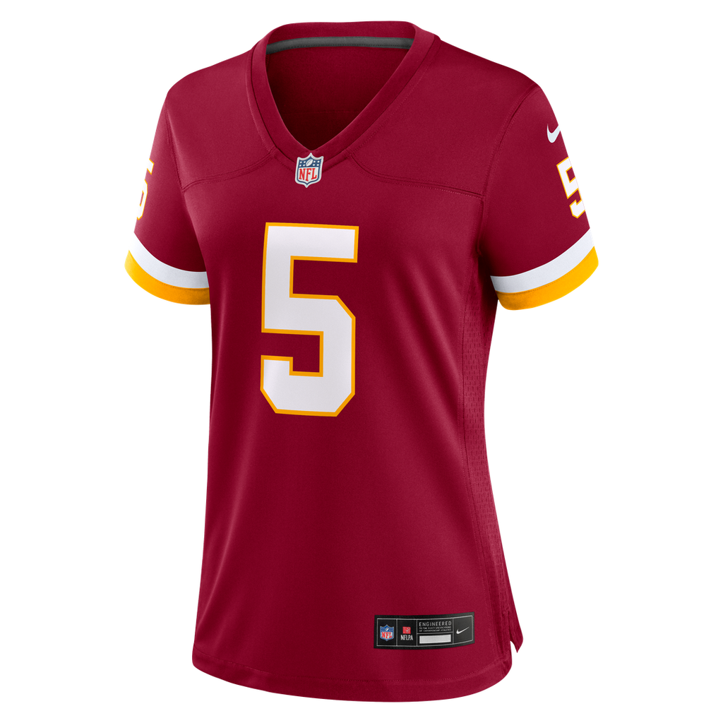 Jayden Daniels Washington Commanders Women's Game Jersey - Burgundy