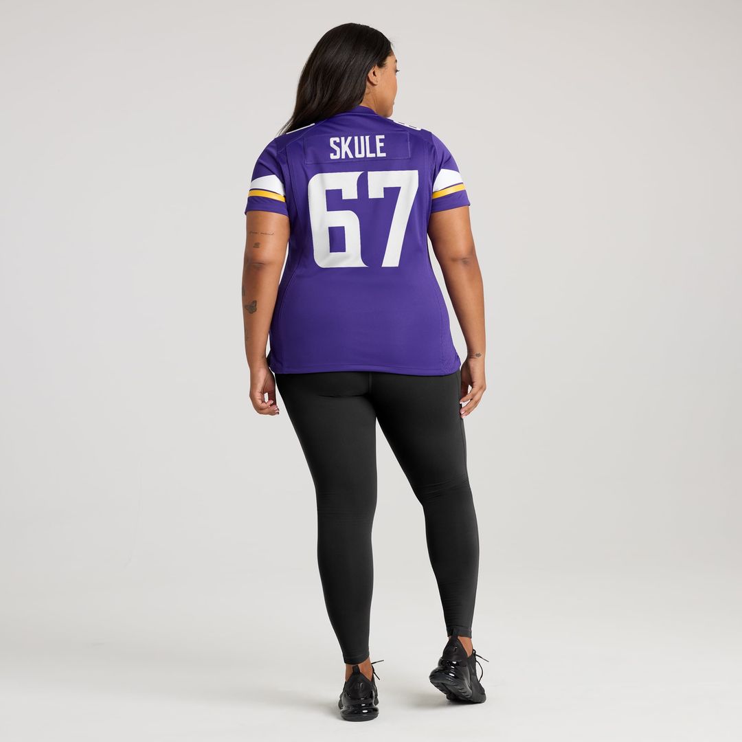 Justin Skule Minnesota Vikings Women's Team Game Jersey - Purple