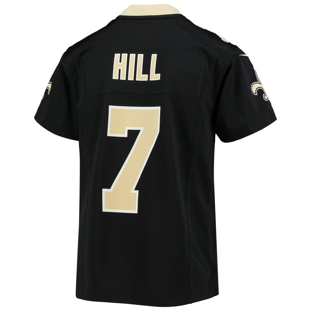 Taysom Hill New Orleans Saints Youth Game Jersey - Black