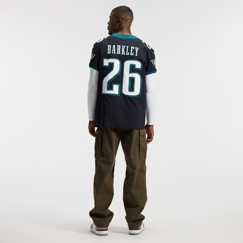 Saquon Barkley Philadelphia Eagles Alternate Vapor F.U.S.E. Elite Jersey - Black
