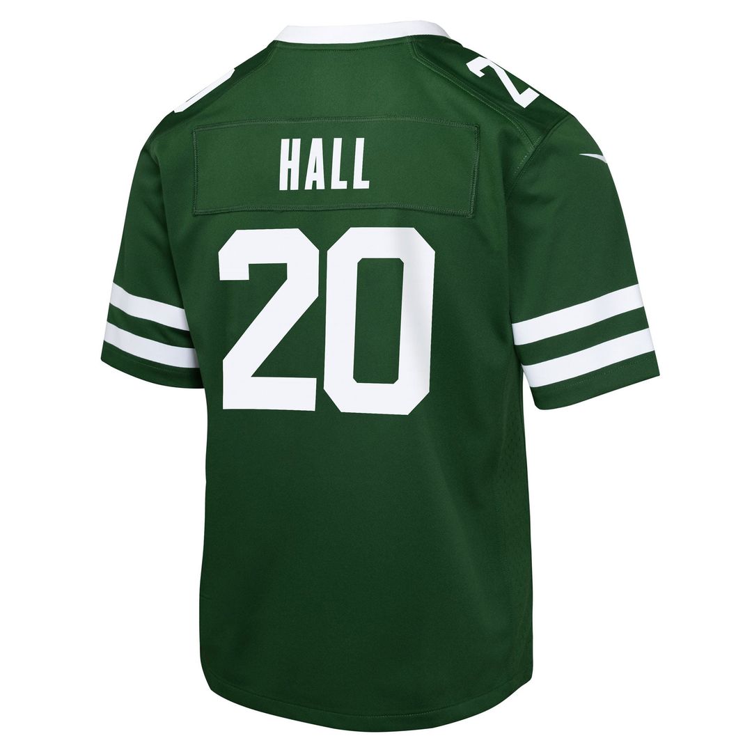 Breece Hall New York Jets Youth Game Jersey - Black