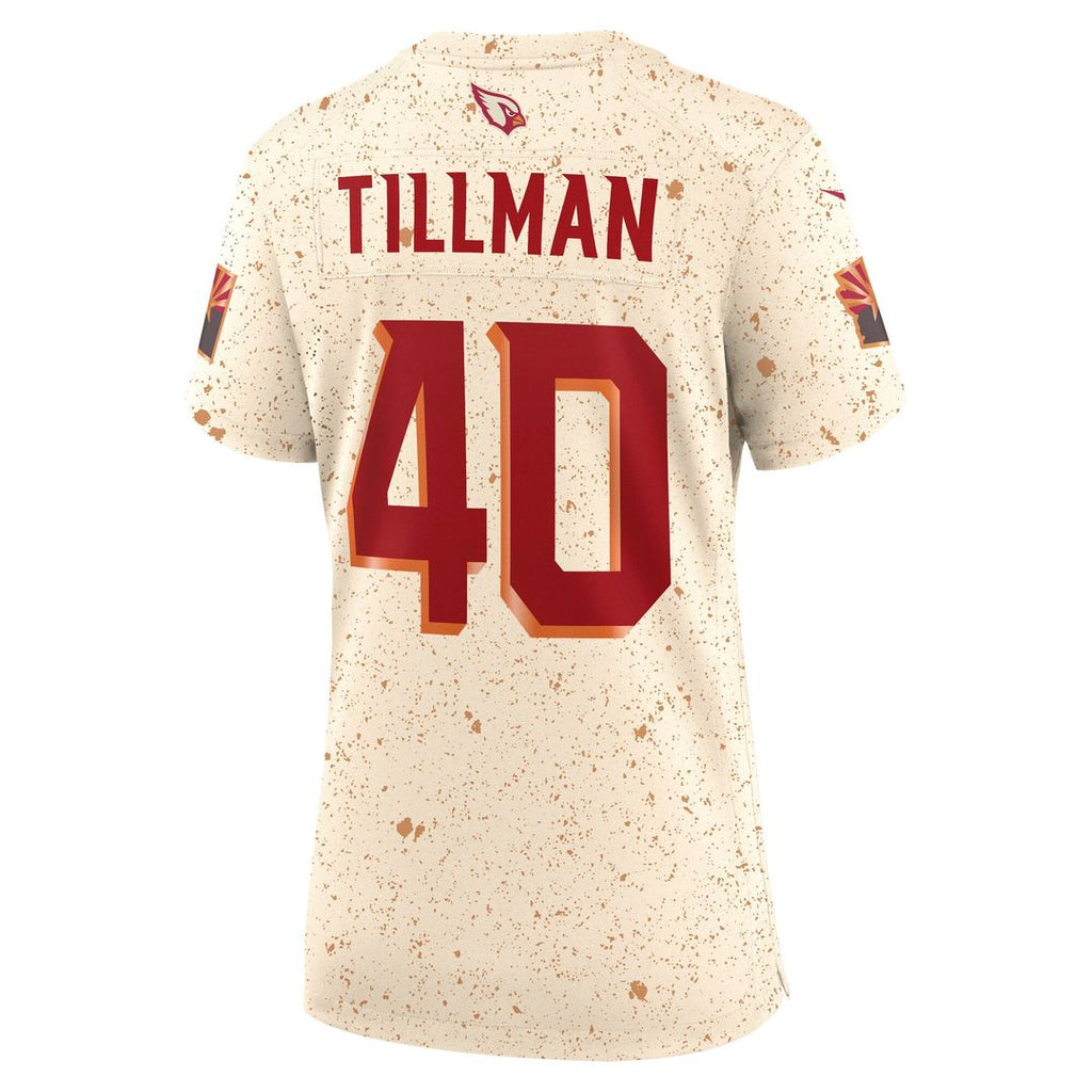 Pat Tillman Arizona Cardinals Women's 2025 Rivalries Collection Retired Player Game Jersey - Natural
