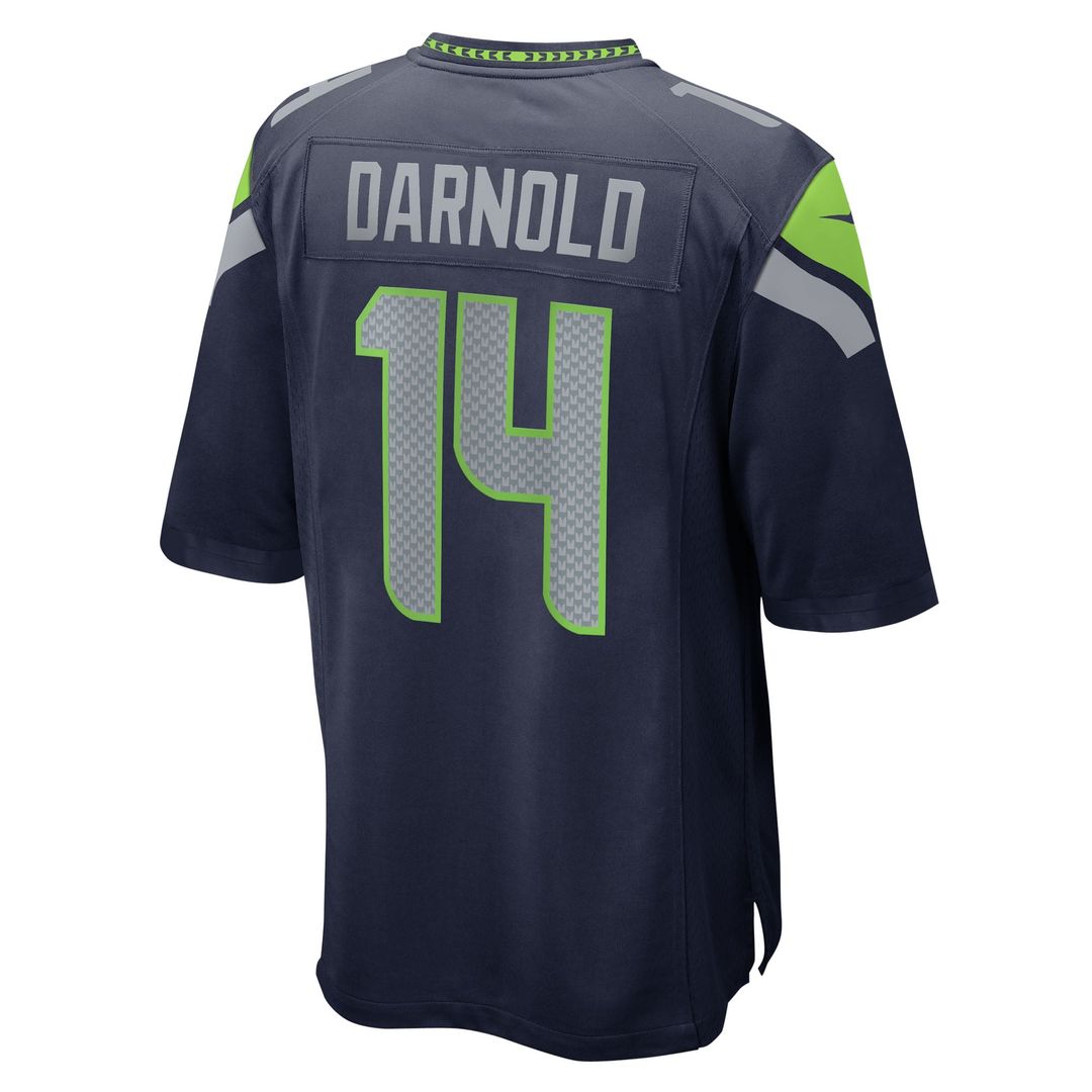 Sam Darnold Seattle Seahawks Team Game Jersey - College Navy