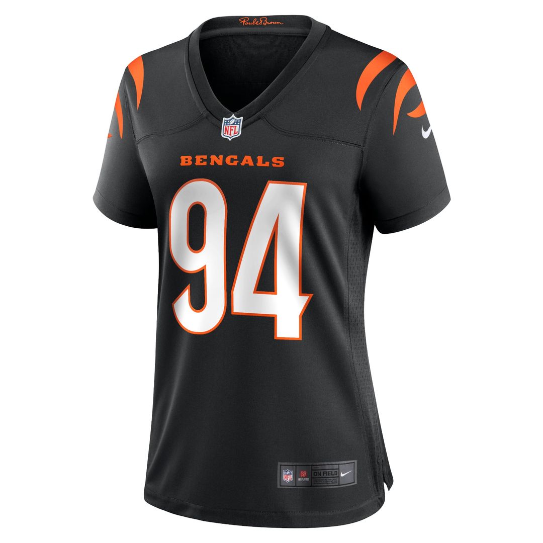 Sam Hubbard Cincinnati Bengals Women's Player Game Jersey - Black