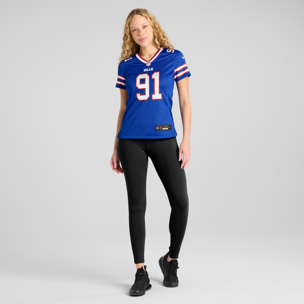 Ed Oliver Buffalo Bills Women's Game Jersey - Royal