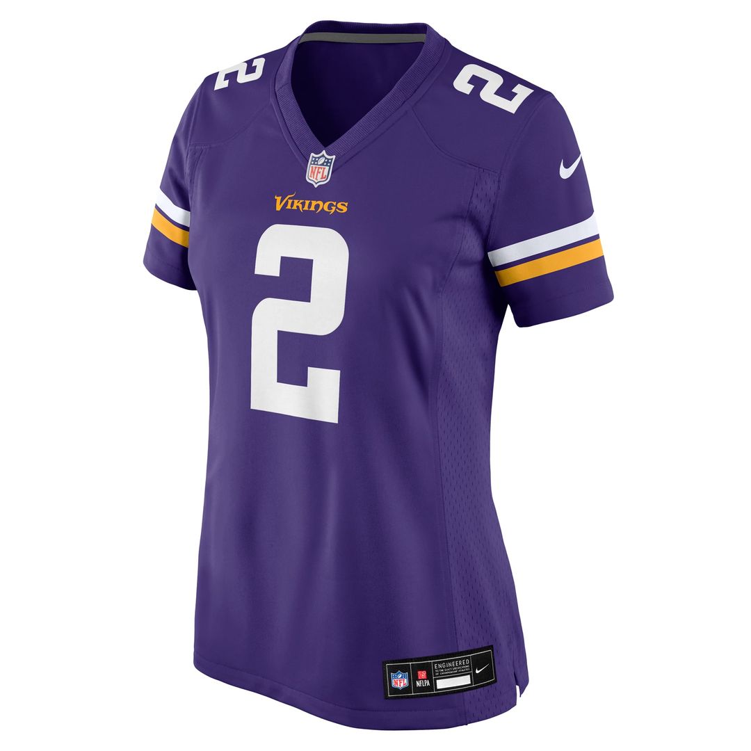 Isaiah Rodgers Minnesota Vikings Women's Team Game Jersey - Purple