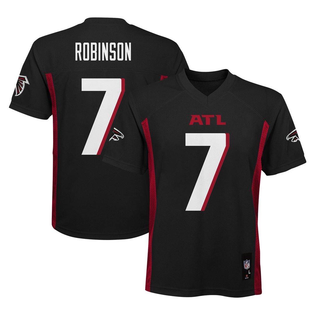 Bijan Robinson Atlanta Falcons Preschool Replica Player Jersey - Black