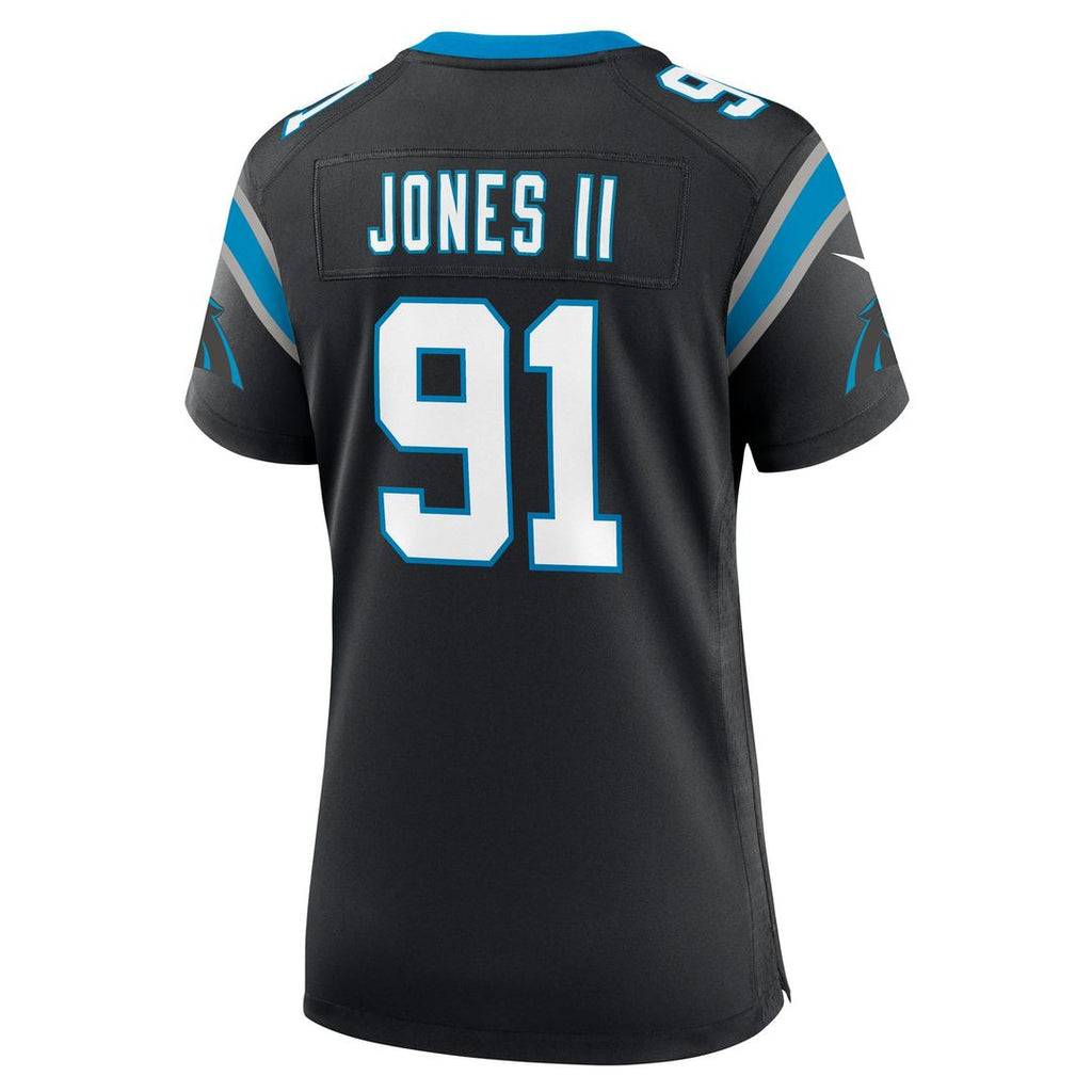 Patrick Jones II Carolina Panthers Women's Team Game Jersey - Black