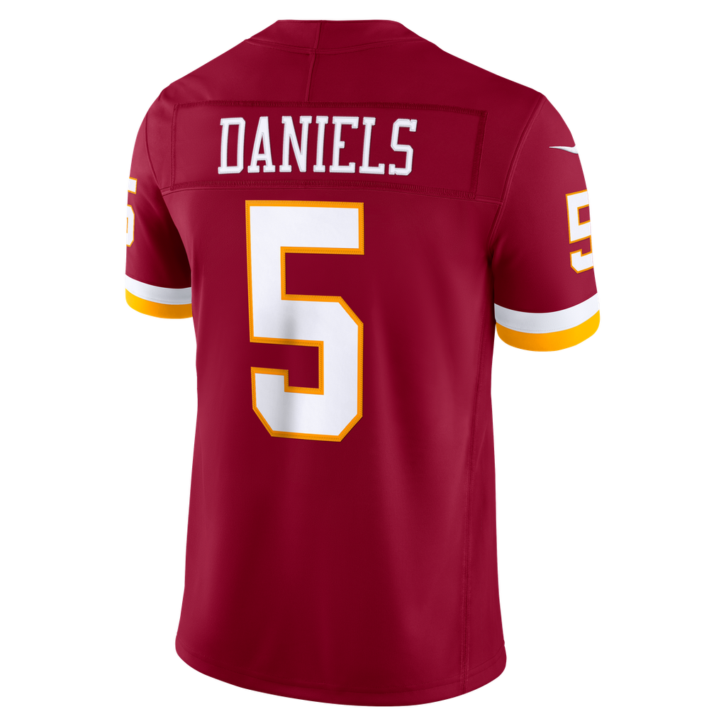 Jayden Daniels Washington Commanders Vapor F.U.S.E. Stitched Limited Jersey - Burgundy