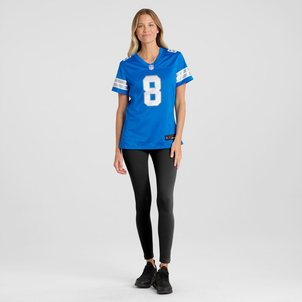 Greg Dortch Detroit Lions Women's Team Game Jersey - Blue