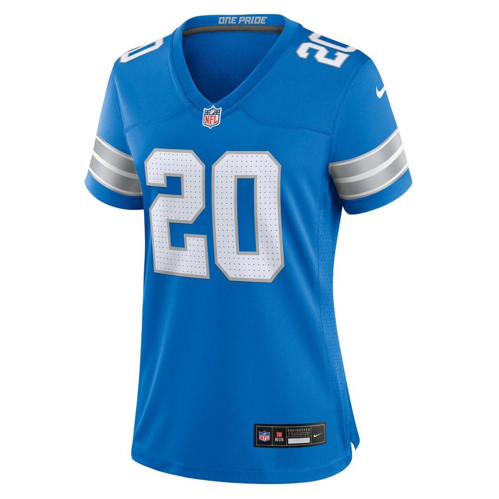 Barry Sanders Detroit Lions Women's 2nd Alternate Retired Player Game Jersey - Black