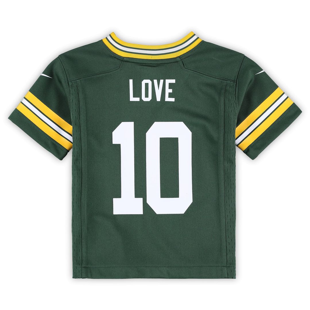 Love Green Bay Packers Toddler Game Jersey - Green