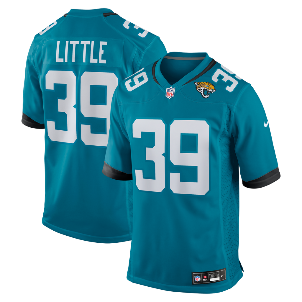 Cam Little Jacksonville Jaguars Team Game Jersey - Teal