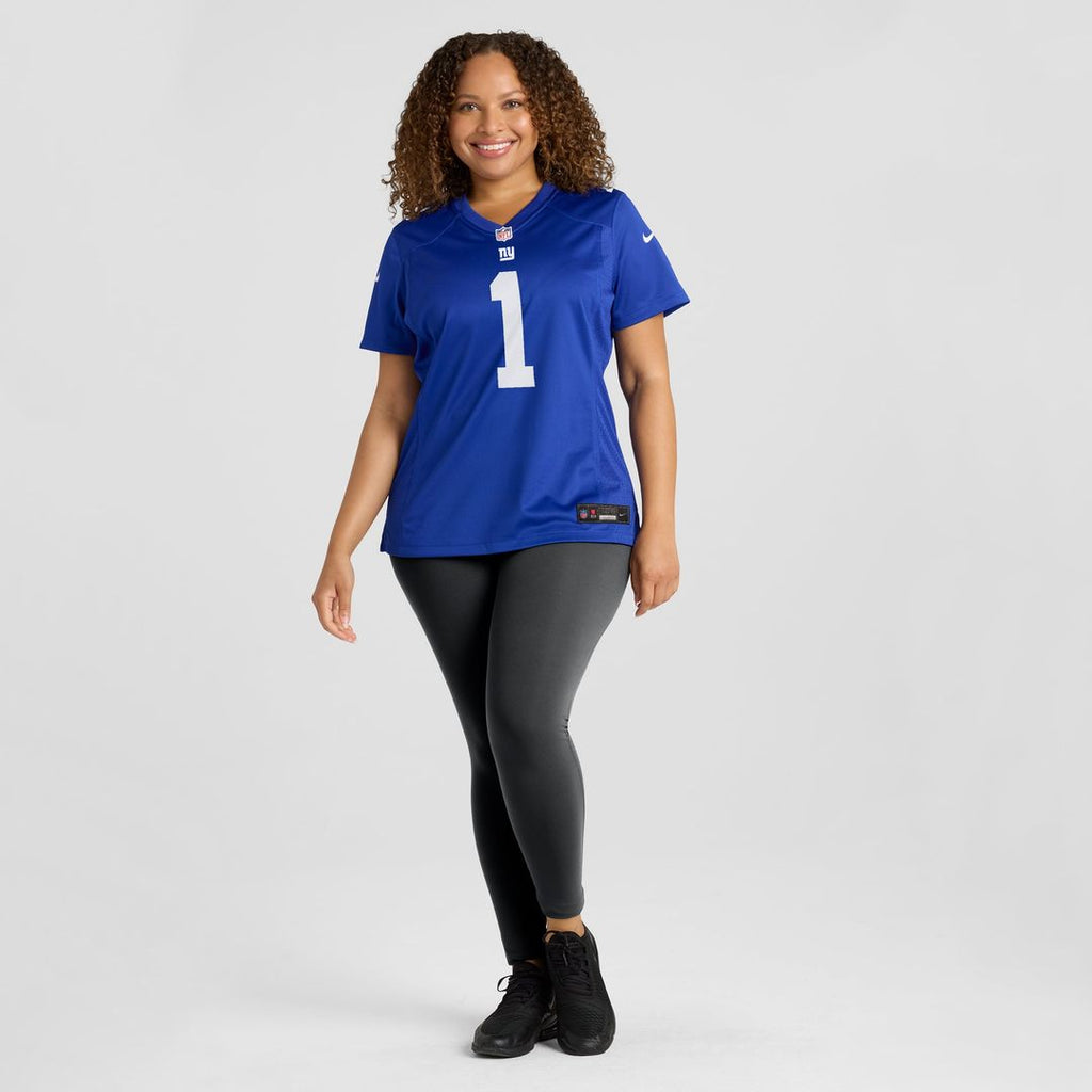 Number 1 Bride New York Giants Women's Game Jersey - Royal