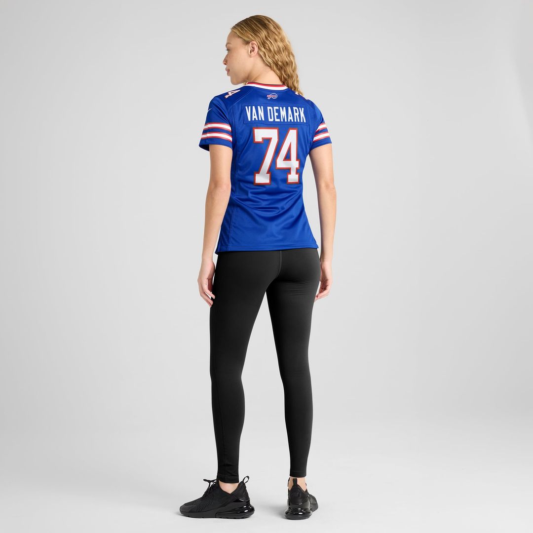 Ryan Van Demark Buffalo Bills Women's Game Player Jersey - Royal