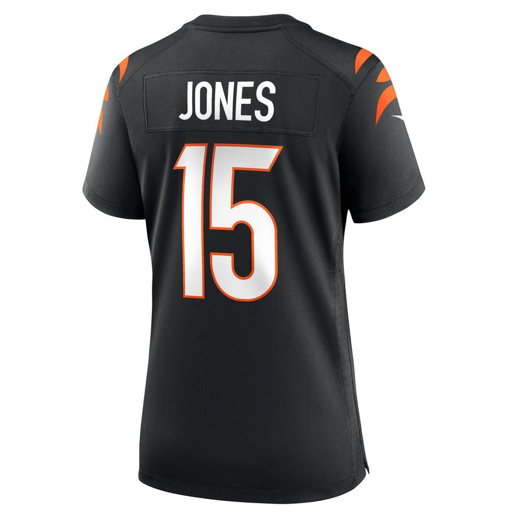 Charlie Jones Cincinnati Bengals Women's Team Game Jersey - Black