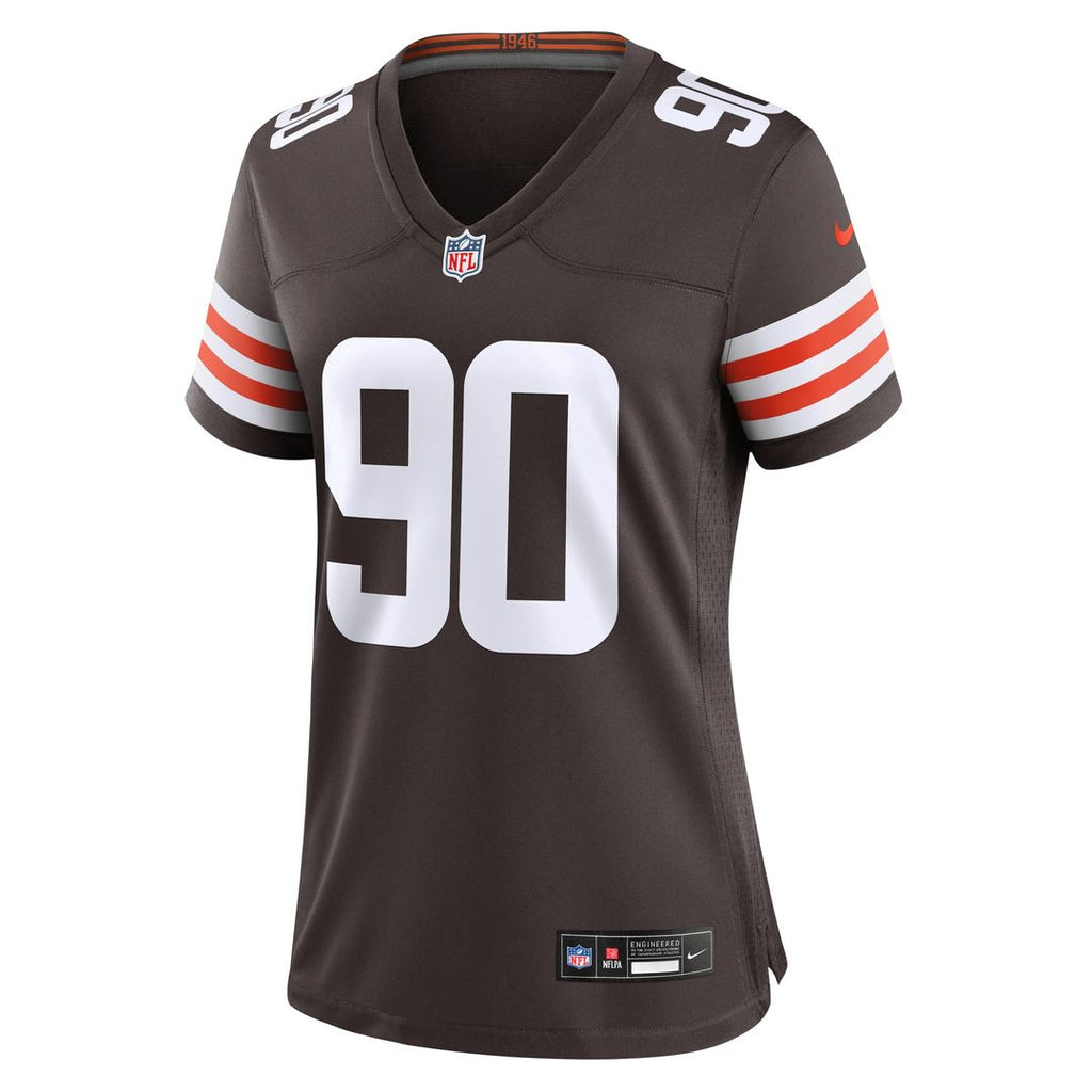Maurice Hurst II Cleveland Browns Women's Game Jersey - Brown