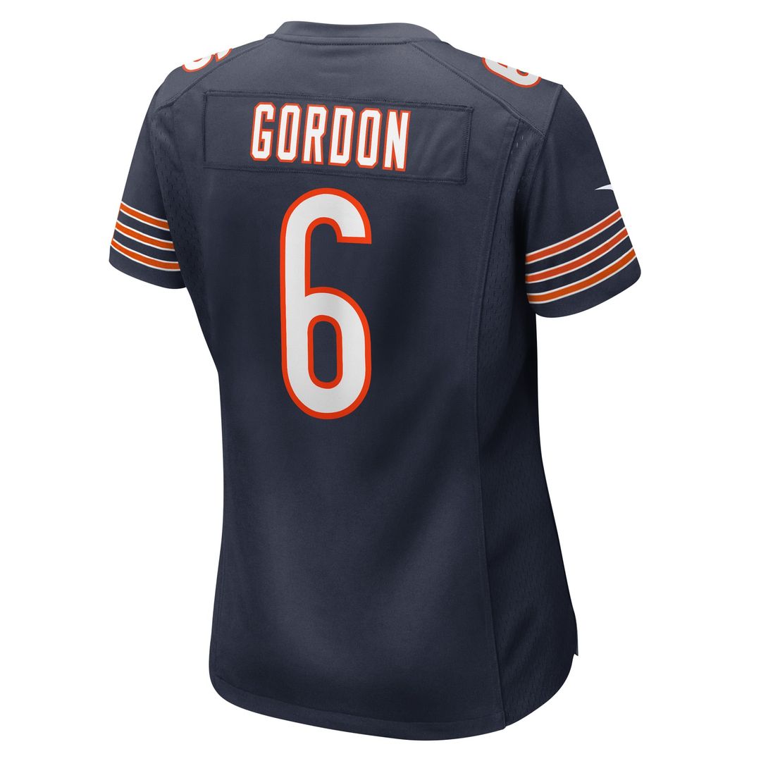 Kyler Gordon Chicago Bears Women's Game Player Jersey - Navy